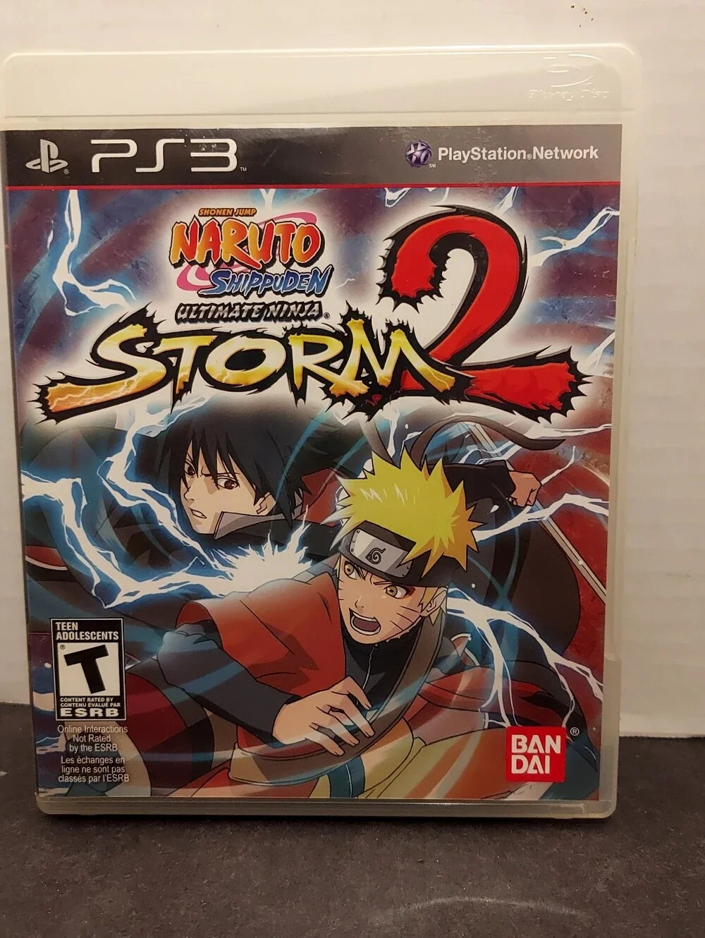 Naruto Shippuden Ultimate Ninja Storm 2 ps3 PlayStation 3 CIB complete w manual